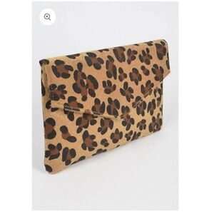 3am Forever CHEETAH print Clutch Purse